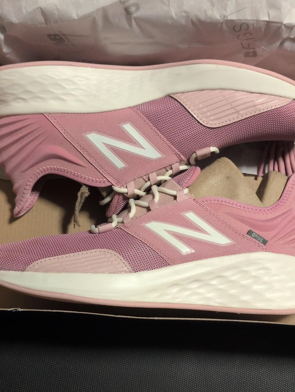 Limited Edition Figs/New Balance  Chalk Pink Roav Sneaker